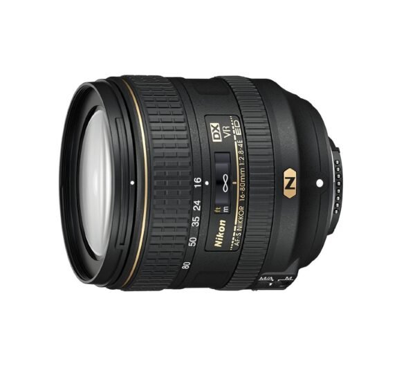 Nikon AF-S DX Nikkor 16-80mm f/2.8-4E ED VR Lens