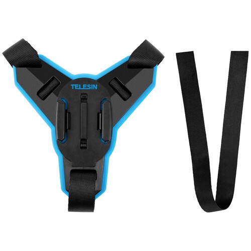 TELESIN Motorcycle Helmet Chin Strap Mount for GoPro