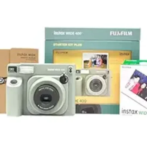 Fujifilm Instax Wide 400 Starter Kit Plus Green – 20 Shots