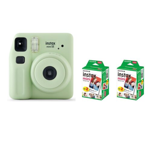 Fujifilm Instax Mini SE Joy Pack Instant Camera Green