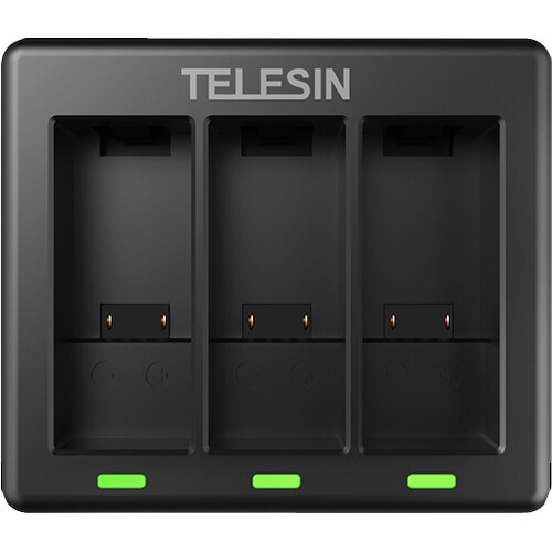 TELESIN 3-Channel Battery Charger for GoPro Hero9