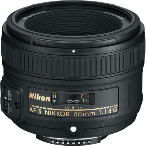 Nikon AF-S NIKKOR 50mm F/1.8G Prime Lens for DSLR Camera Sealed