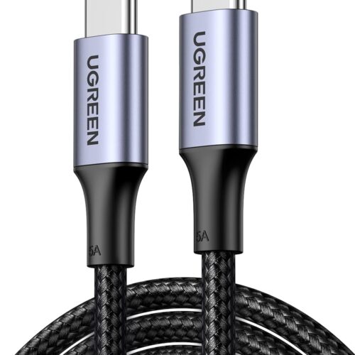 Ugreen US316 Usb-C Cable Aluminum Case With Braided 1M (Black)-70427