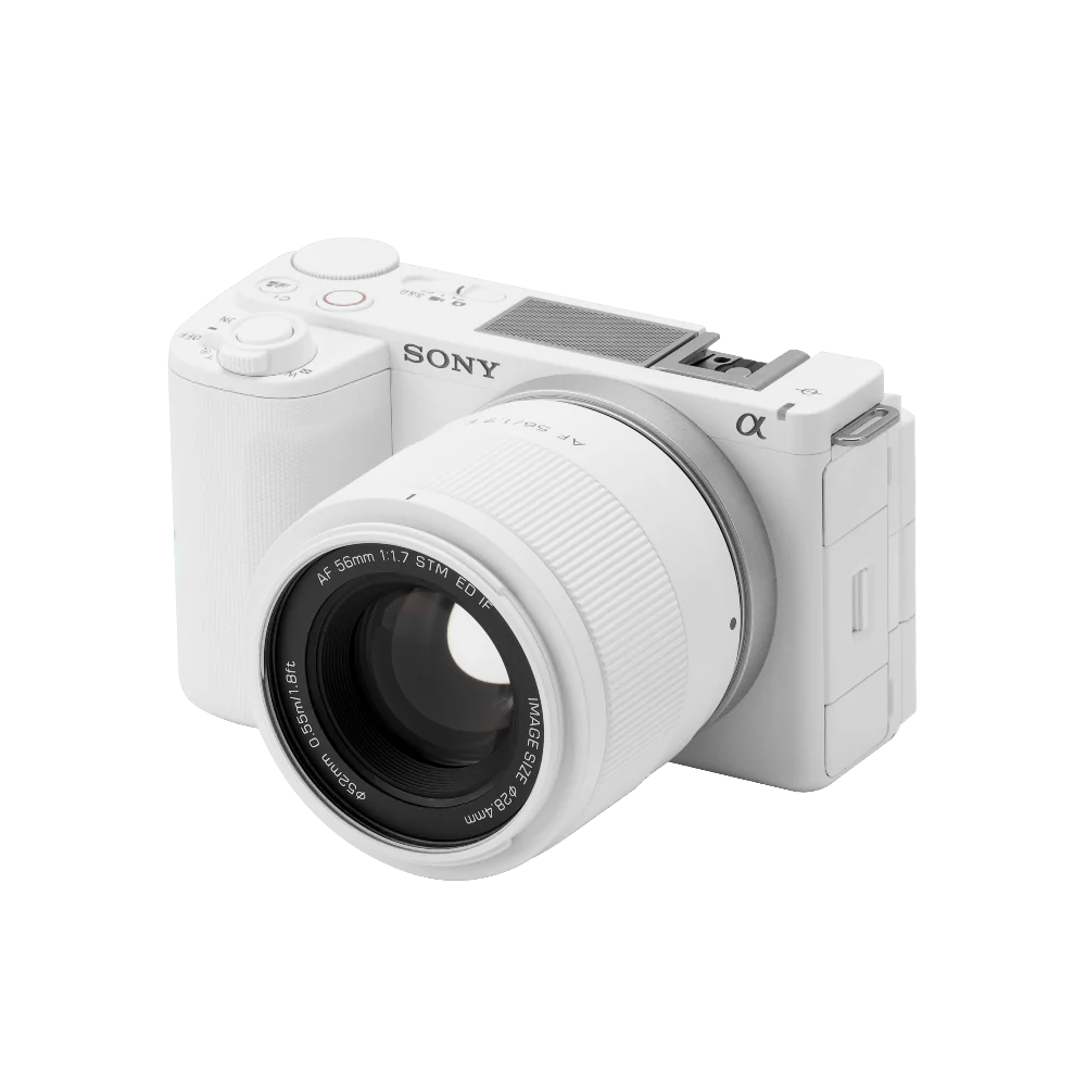 Viltrox AF 56mm APS-C Lens For Sony E-mount White/Black At