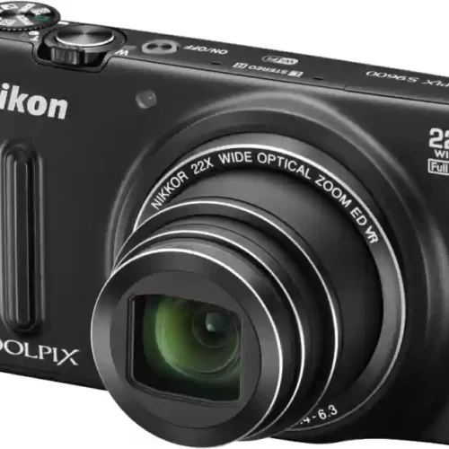 NIKON S9600 Point & Shoot Camera  (Black)