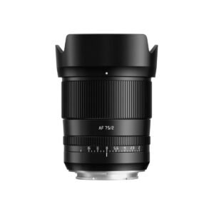 TTartisan AF 75mm f/2 Lens for Sony E / Full Frame / Black
