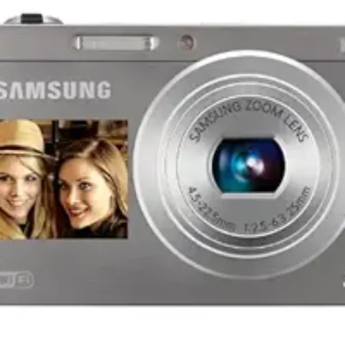 Samsung DV300F 16.1MP Point and Shoot Digital Camera with 5X Optical Zoom (Red)