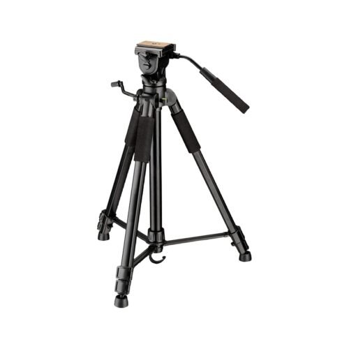 Digitek (DTR590 VD PRO) Tripod for DSLR & Video Cameras, Operating Height : 5.90 Feet, Maximum Load Upto: 6 Kg