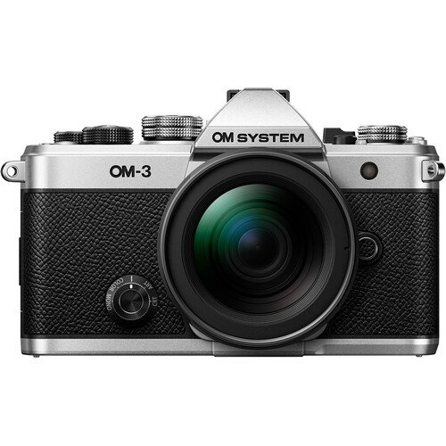 Olympus OM SYSTEM OM-3 Mirrorless Camera with 12-45mm f/4 Lens Kit