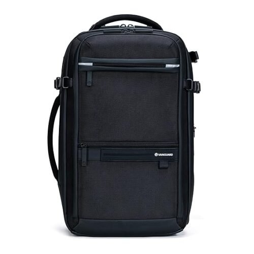 Vanguard Camera Backpack |VEO Select 47BF IE Black India Exclusive Version I 1-2 Pro DSLRs with Lens Upto 70-200mm, 3-4 Lenses