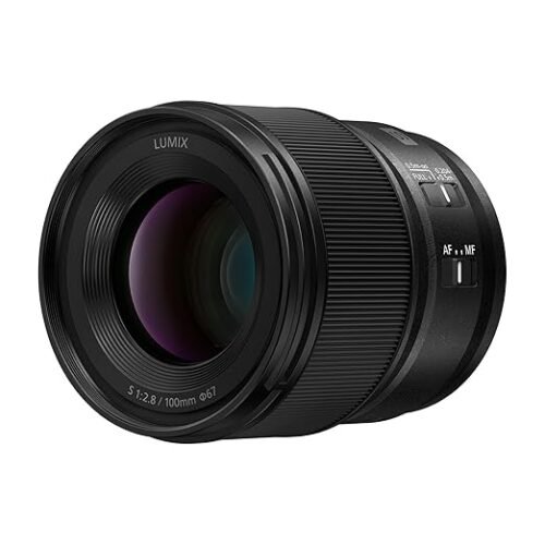 Panasonic LUMIX Full Frame Camera Lens, S 100mm F2.8 Macro – S-E100
