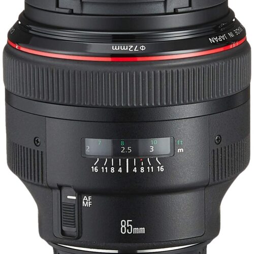 Canon EF 85mm f1.2L II USM Lens Used