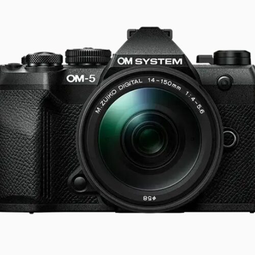 OM SYSTEM OM-5 Mark II Camera with 14-150mm f/4-5.6 II Lens – Black